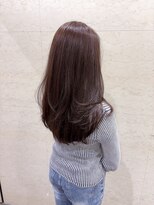アクシス 栄ガスビル店(`AXIS) ワンホンレイヤー/ミルクティーブロンド/ダークブルー/名古屋栄