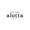 髪質改善個室型ヘアサロンalotta池袋東口店【6月30日NEW OPEN（予定）】のお店ロゴ