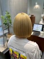 アル 日野(AL)&nbsp;ワンホンレイヤー/ミルクティーブロンド/ダークブルー/日野
