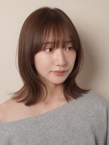 ロッカ 銀座中央通り店(LOCCA)&nbsp;骨格ナチュラルタイプに似合う外ハネロブ
