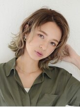 アース 水沢店(HAIR&MAKE EARTH) ゆるふわ外国人風ボブ