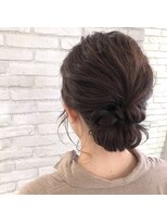 Lond omotesando 店長rico☆お洒落シニヨン