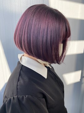 ヘアスタジオニコ(hair studio nico...) ピンクバイオレット