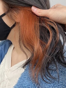 カリーナコークス 原宿 渋谷(Carina COKETH) インナーカラー(ダブルカラー/イヤリングカラー/ケアブリーチ.)