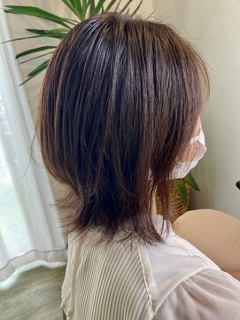 クローバー(clover) くびれショート×ミントベージュ