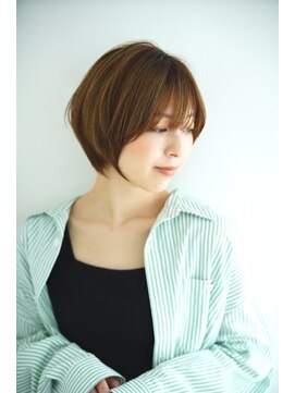 リル 7F 銀座(Rire) 【Rire-リル銀座-】大人のハンサムショートボブ☆