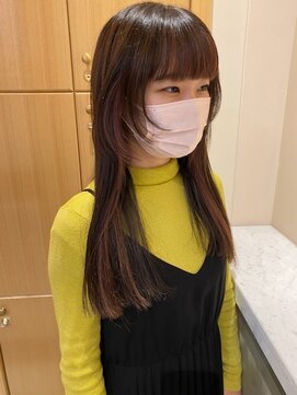 スムーク(smuk) 【smuk/スムーク】フェイスレイヤー/インナーカラー/ピンク