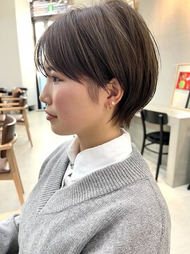 ラフ 新宿(Laff) 【Laff】大人可愛い20代30代40代ショートボブ丸みショート