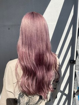 ゲーム 吉祥寺店(GAME) ダブルカラーピンクベージュケアブリーチハイトーン髪質改善