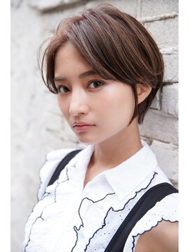 カライングドゥ(ing deux) 大人ショートボブ丸みショートカットマッシュショート前髪あり