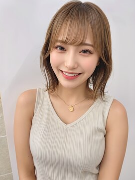 サンド 名古屋(sand) 韓国風/インナーカラー/縮毛矯正髪質改善/顔まわり/レイヤー