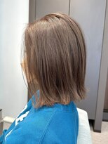 ソワ 錦糸町(soi)&nbsp;タッセルボブ_ 前髪パーマグレーベージュ