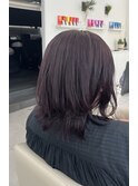 AO hair ダークバイオレット