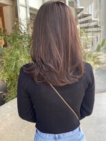 マシェリ バイ ハセ(ma cherie by HASE) 【定番ブラウン】透け感たっぷりブラウンカラー