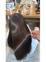 テッグ ヘアデザイン(TEG hair Design) 美髪矯正極→美髪カラー極上