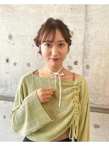 エミュ 天文館店(eMu) オリーブグレージュ×アレンジver