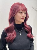秋に人気のボルドーカラー