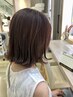 女性スタイリスト担当　カット・ヘアカラー・リンゲージトリートメント￥13200