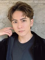 サイン メンズ 表参道(SIGN men's)&nbsp;フェザーショートダウンパーマダブルカラーウルフパーマ