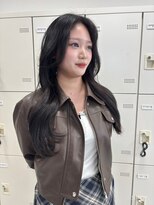 ジルバイジゼル(JILL by GiseL)&nbsp;ロング　グレージュ　レイヤーカット