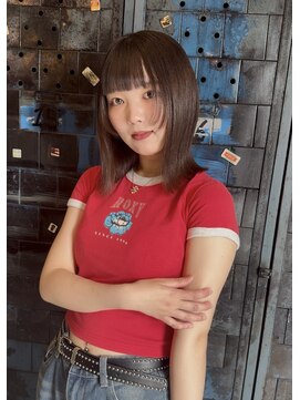 シークス(SYKTH.) 【20代の顔まわり】bang cut