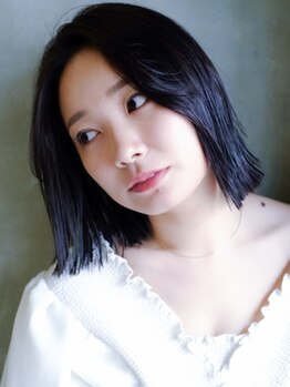 ヘアー カラー マート 武佐店(Hair color MART)の写真/白髪染めとの相性抜群!単にダメージケアをするだけでなく、髪そのものを均一でしなやかな状態へと導きます