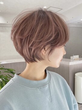 ライズ ネックス ザ サロン 渋谷(LIZE nex the salon) 大人ショートボブ［＃渋谷駅＃ショートボブ＃髪質改善］