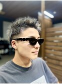【束感ショート】グレージュカラー