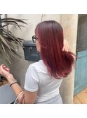 【Veganカラー】秋は断然赤髪が可愛い♪【20代】