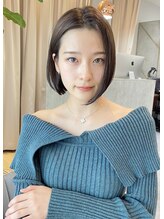 【Ideal】の可愛いショート・ボブの似合わせメニュー【柔らかい髪質改善ストレート】