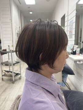 テラス ヘアアンドボタニカル(terrace) terrace岩政/くびれショート/30代40代/姪浜