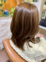 ヘアスペース クラージュ琴似店 ミディアムスタイル