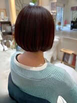 リクリエイション(re:creation)&nbsp;ショートボブ 白髪染め 30代 艶髪 ボブ 髪質改善トリートメント