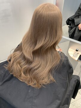 ペレ アネックス 大阪梅田茶屋町店(PELE ANNEX) クラゲヘアー/小顔に見せるヘア/ココアベージュ/梅田