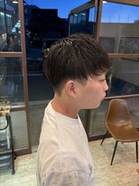 イエローコーン 金沢文庫店(YELLOW CORN)&nbsp;マッシュ/メンズマッシュ/センターパート/ナチュラル