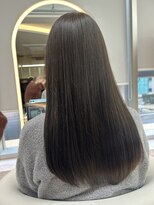 ロンドルピナス 小倉(Lond Lupinus)&nbsp;黒髪カタログ/オリーブグレー/ココアベージュ/小顔に見せるヘア