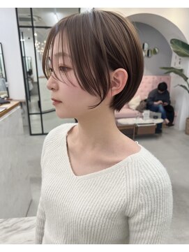 サンド 大阪梅田(sand) オリーブグレー/クラゲヘアー/ココアベージュ/マッシュショート