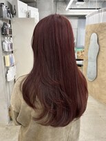 ウリ 横浜(uli) 【arin指名限定】ブリーチなしピンクカラー