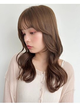 カバーヘア ブリス 志木南口駅前店(COVER HAIR bliss) ミルクティーベージュ/ロングレイヤー/コテ巻き/小顔美人p志木