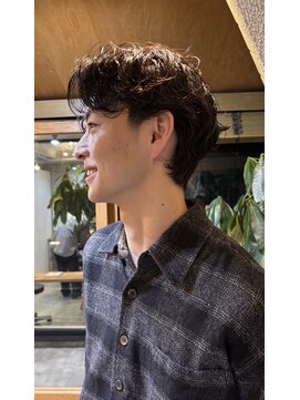 サンアタゴノット(san.atagonot) men's hair/刈り上げセンターパート/リバースセンターパート