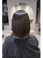 アスフィーダ(A'sfida)&nbsp;外ハネボブ艶髪寒色系髪質改善