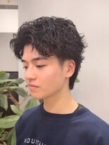 ジアン バイ ミルボン NU茶屋町+(GIEN by milbon)&nbsp;メンズショート/メンズパーマ/無造作パーマ