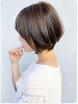 ブロッサム 東久留米店(Blossom)&nbsp;0代40代50代◎小顔ひし形大人ショートボブ