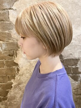 マギーヘア(magiy hair) ハイトーンショート[magiyhair西部笑)