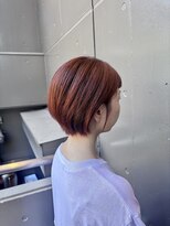 プランツヘアー 夏カラータイトバングショート