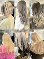 コイ(coii)&nbsp;ヘアケア専門店ならではの、最新ケアブリーチ無彩色ハイトーン☆