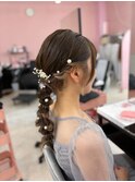 ヘアアレンジ/ハイトーン/インナーカラー/ワンカラー