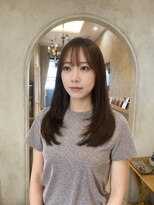 ラボヌールヘアーグレース 門前仲町店(La Bonheur hair grace)&nbsp;【杉本】ベージュ/ブラウンカラー/レイヤー/顔周りカット