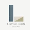 Loufreasy Homme men's salon 代々木/新宿/北参道/ヘッドスパのお店ロゴ