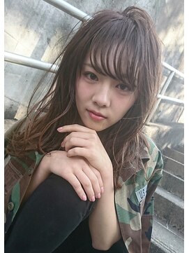 フィリア 台原店(Filea) ★透けるヌーディーベージュ×揺れカールセミ★